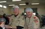 Rotary members Bill Edwards and Rick Demetriou lead our Rotary sponsored Boy Scout troop in the Haiti project.